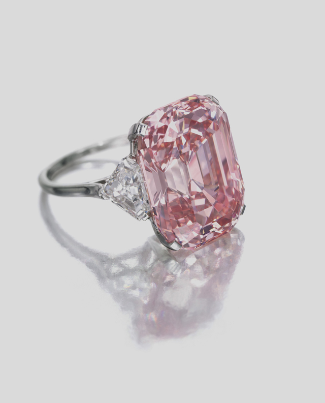 Graff pink diamond engagement ring